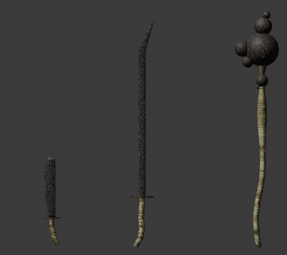 Rot worshipping samurai and their weaponry