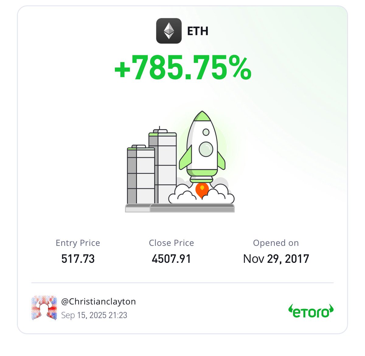 Onlineboss_'s tweet image. I  found a nice amount of eth I left in my eToro wallet in 2017 😂 

Drop your eth wallet iam going to bless you