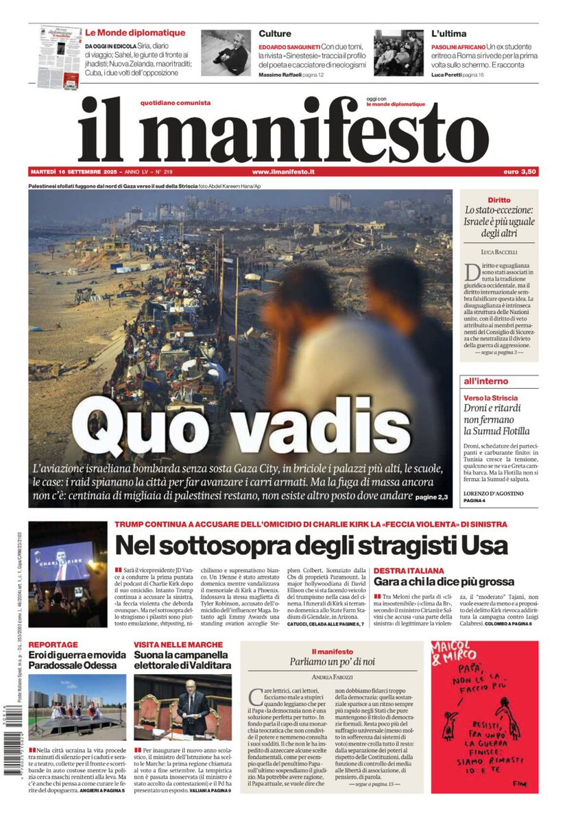 L’aviazione israeliana bombarda Gaza City, in briciole i palazzi più alti, le scuole, le case: i raid spianano la città per far avanzare i carri armati. Ma la fuga di massa ancora non c’è: centinaia di migliaia di palestinesi restano, non esiste altro posto dove andare