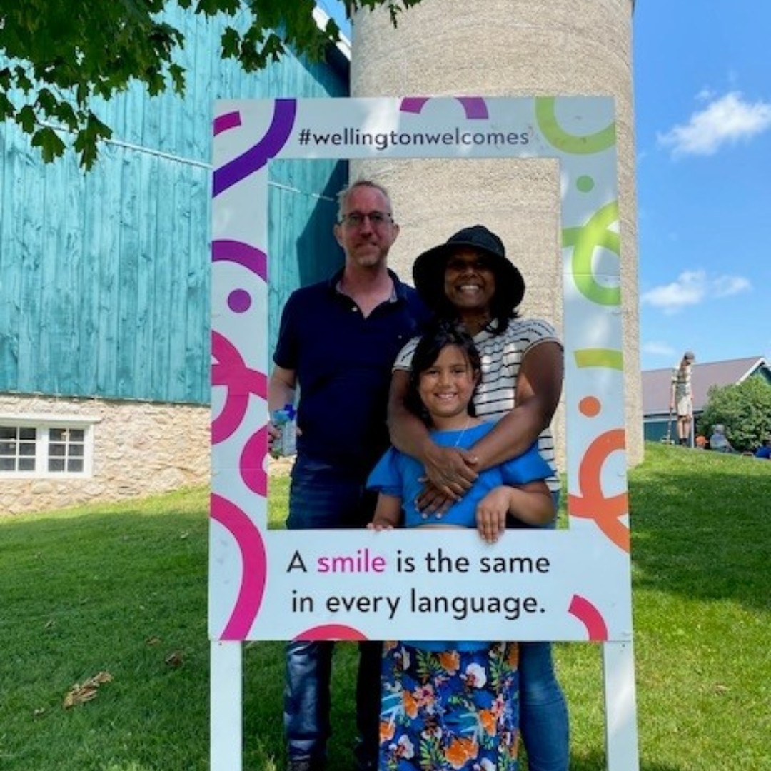 Friendship starts with a few kind words. 
Together, let’s welcome every new neighbour.  

Discover Welcoming Week events in Guelph and Wellington County at ow.ly/oWZY50WXb8I

#WelcomingWeek2025 #WellingtonWelcomes