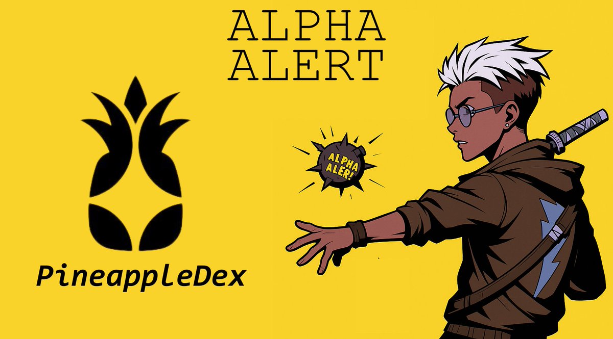 🚨Alpha Alert🚨

Been using <a href="/PineappleDex/">Pineapple $PAPPLE</a> a lot lately and honestly… they’re about to flip the script 🍍

🔷Limit orders go live sept 18 but not like the limited ones you’re used to…

They’re talking exact prices, % triggers (even trailing), expiry down to the minute, all
