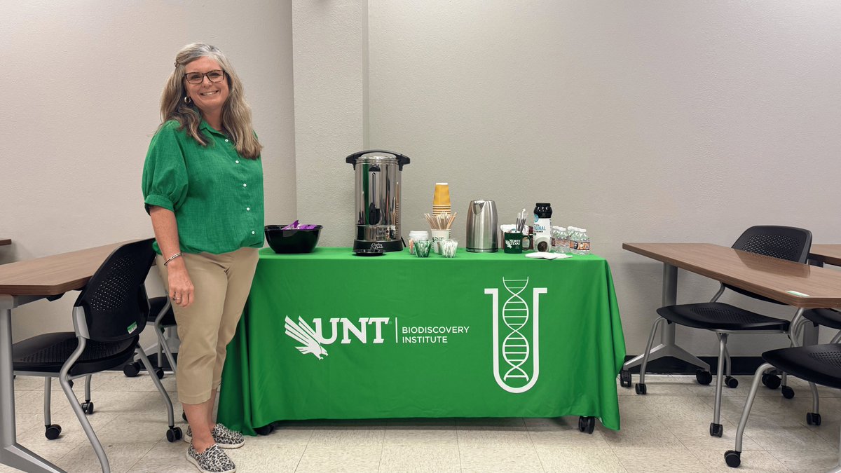 Come join us every Monday at 12pm at the Life Sciences Building 419 for our weekly BioDiscovery Seminar Series, featuring students, staff and post-docs as they share their work and research with the audience. We'd love to see you there!

#UNT