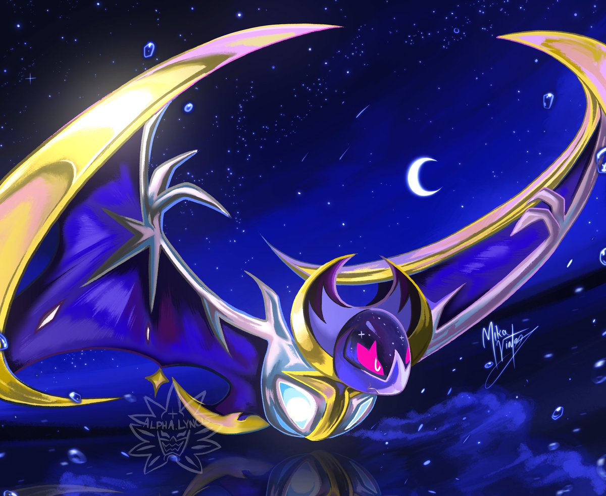 MikaFromSpace's tweet photo. Lunala🦇✨ #pokemon #pokemonsunandmoon #Lunala #pokemonmoon https://t.co/6hbkaIkLsI