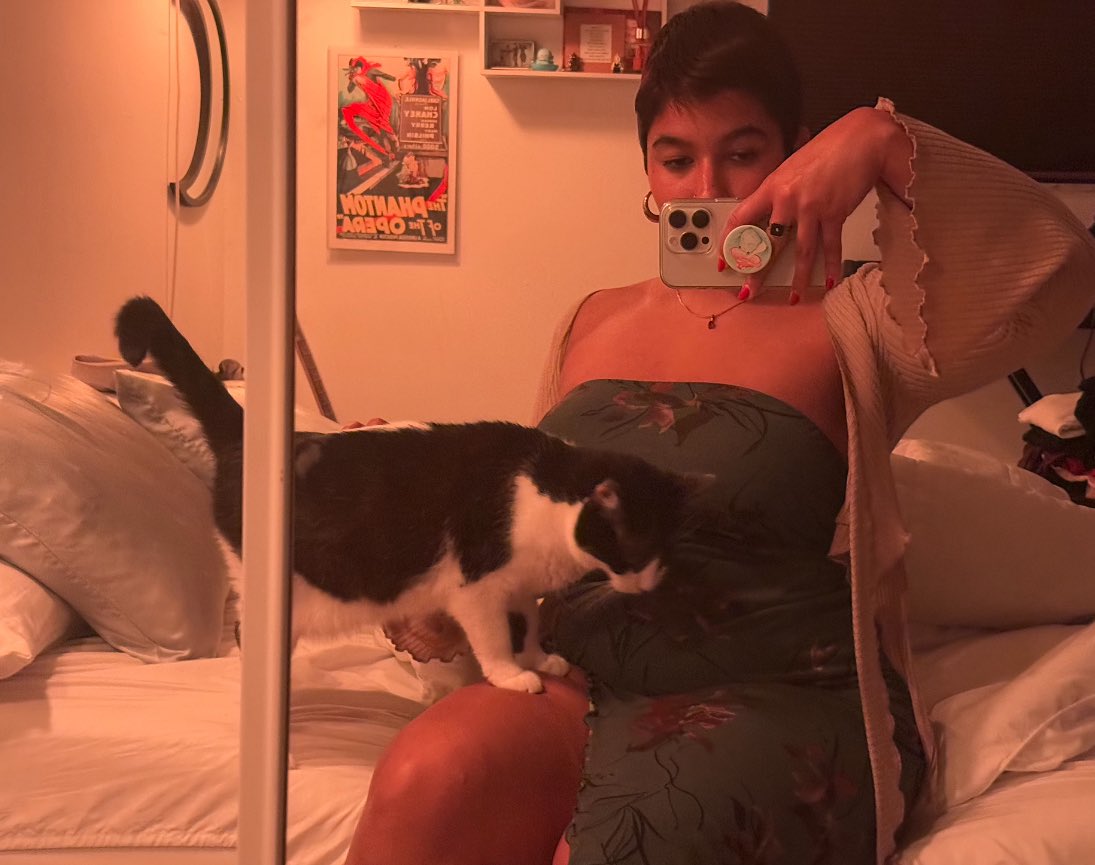 she’s my mother I just can’t prove it she even has her own Cookie cat like