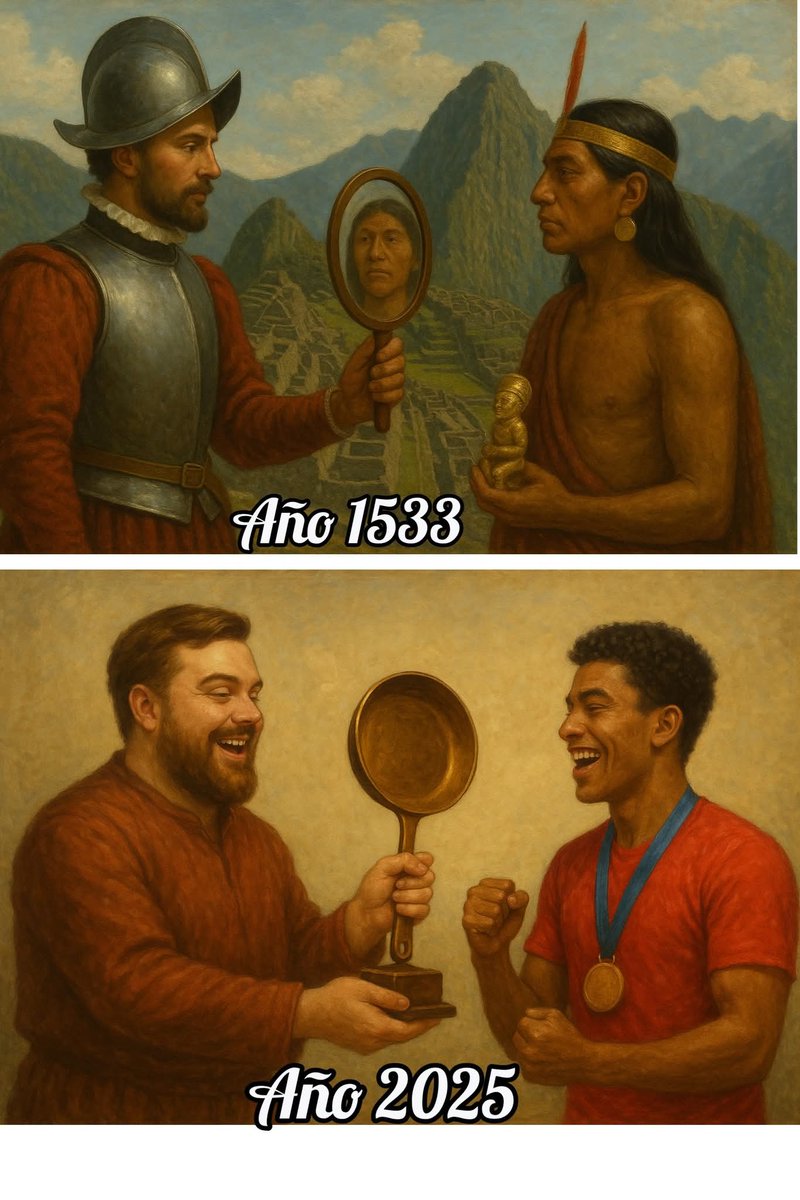 Nada ha cambiado, siguen siendo los mismos idiotas y por eso son pobres.