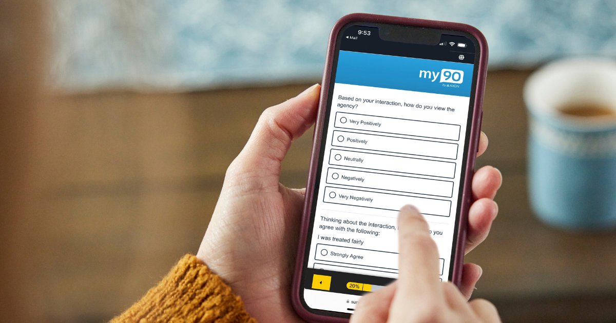 Starting TODAY (Sept. 22), if you interact with HPD, you may receive a text within 24-72 hours with a link to a short survey, My90 powered by AXON.📲

✅Participation is voluntary
✅Responses are anonymous/confidential

LEARN MORE 👉 tinyurl.com/3krpxzhr