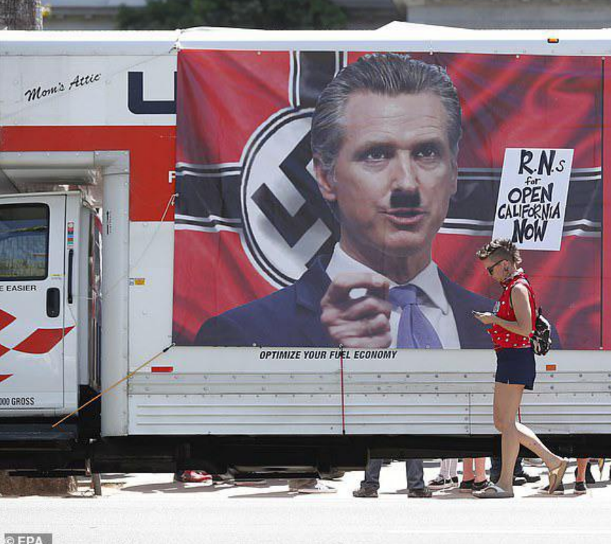 "Blue California will tirelessly work for the realization of a program that will ultimately lead to a complete elimination of class differences and to the creation of a true socialist community."

-Gavin Newsom