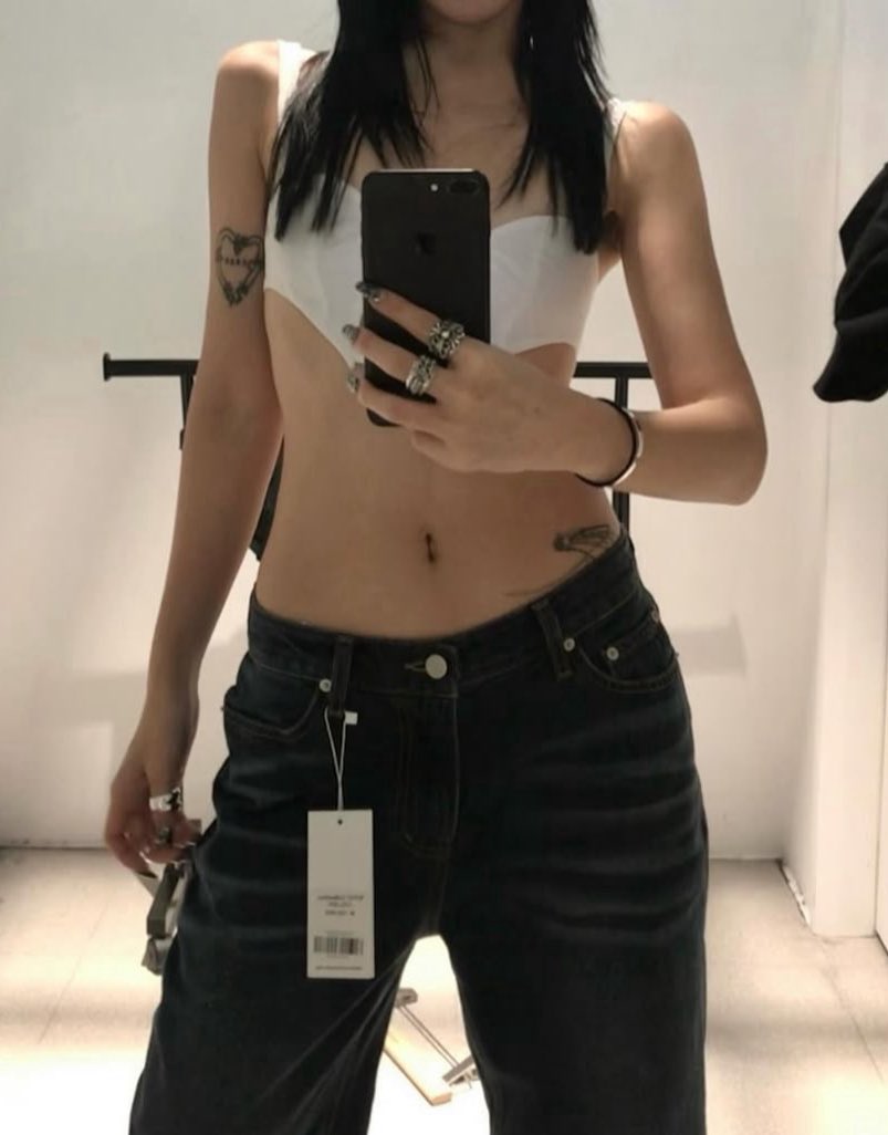 souIstce's tweet photo. #howherballsfitinthemjeans 

I guess we’ll never know. Afternoon tee el. Participating in my favorite form of therapy. Retail. https://t.co/tFiwC4Ir08