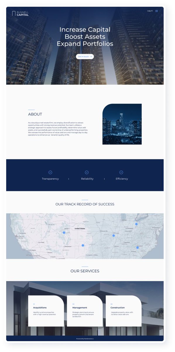 nextbracket's tweet image. As a bespoke real-estate firm, Bunnel Capital employs diversification to attract opportunities with strong revenue potential. They oversee the performance of value-add ons and manage day-to-day operations to enhance our tenants’ quality of life.

bunnellcapital.com