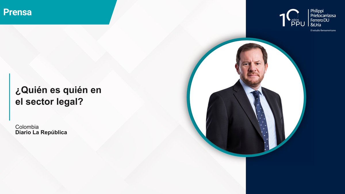 #COLOMBIA 🇨🇴
🗞Lee aquí la entrevista realizada por el Diario La República a nuestro socio y director de la oficina de Colombia Hernando Padilla: acortar.link/pl3JVI