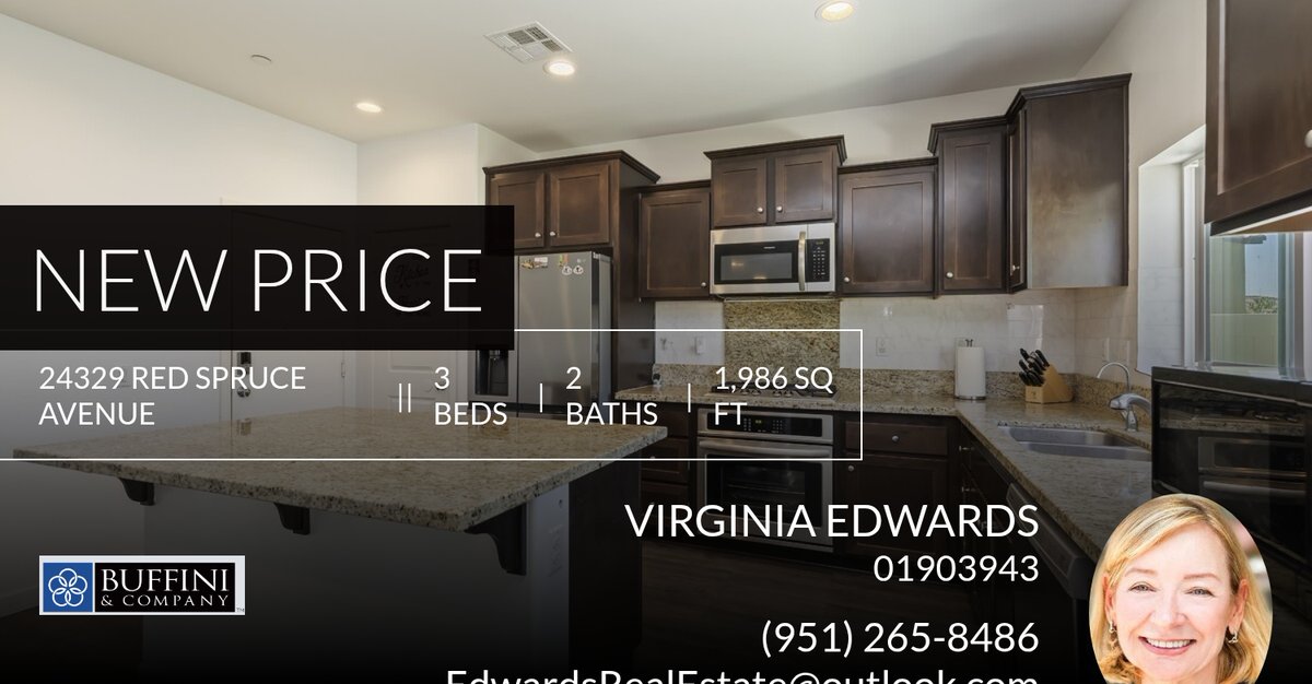TeamVEdwards's tweet photo. A MUST SEE!

Virginia Edwards
AARE CalDRE 01903943
Ph: 951-265-8486
Email: edwardsrealestate@outlook.com
Website: https://t.co/N9T4HTZPUV https://t.co/txlmF2XXzD https://t.co/8oGsrisB6Q