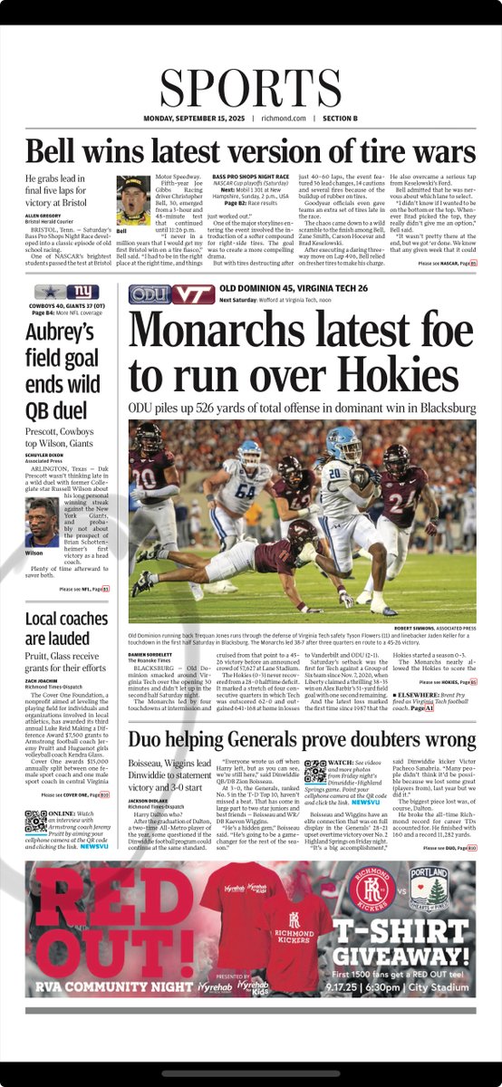 Cover1nonprofit's tweet image. Great article in today's @RTDNEWS talking about @Cover1nonprofit 's Luke Reid Making A Difference Award. Check it out!