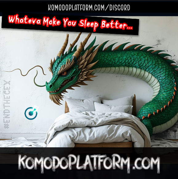 Antidiluvian777's tweet photo. @cripto_dev We need to make sure we dont get hurt again by cex
#ENDtheCEX
$KMD $ARRR https://t.co/0k7HqXTzfT