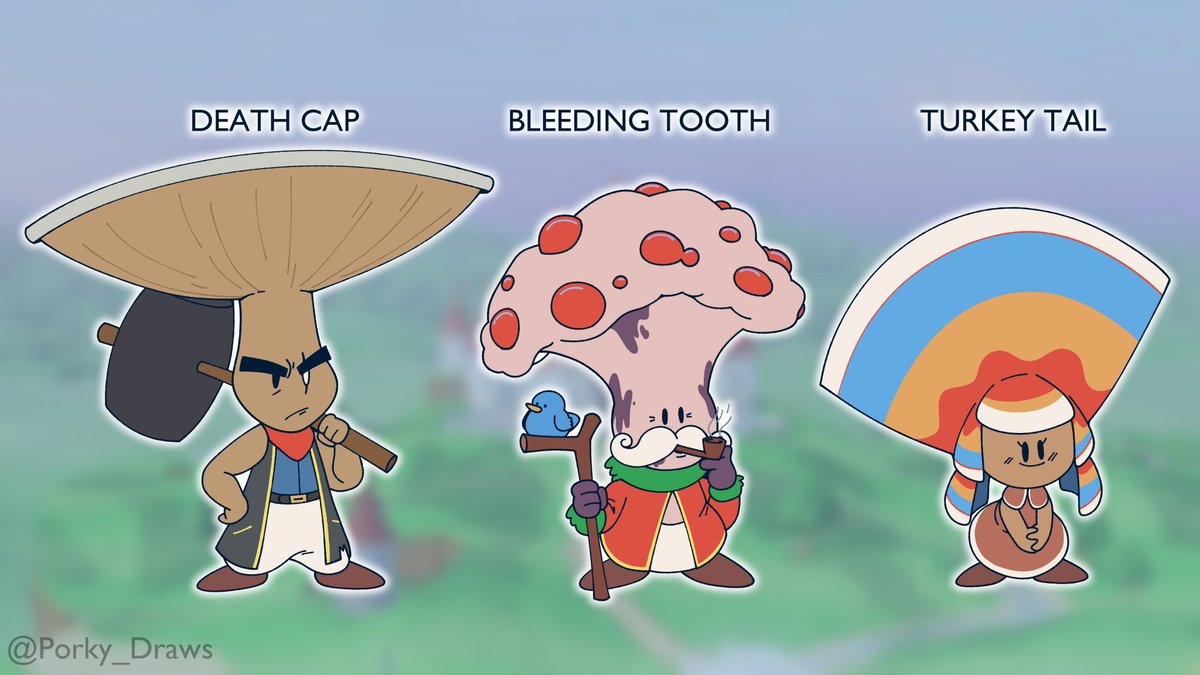 this + there should be toad subspecies that are based off of different mushrooms :)))