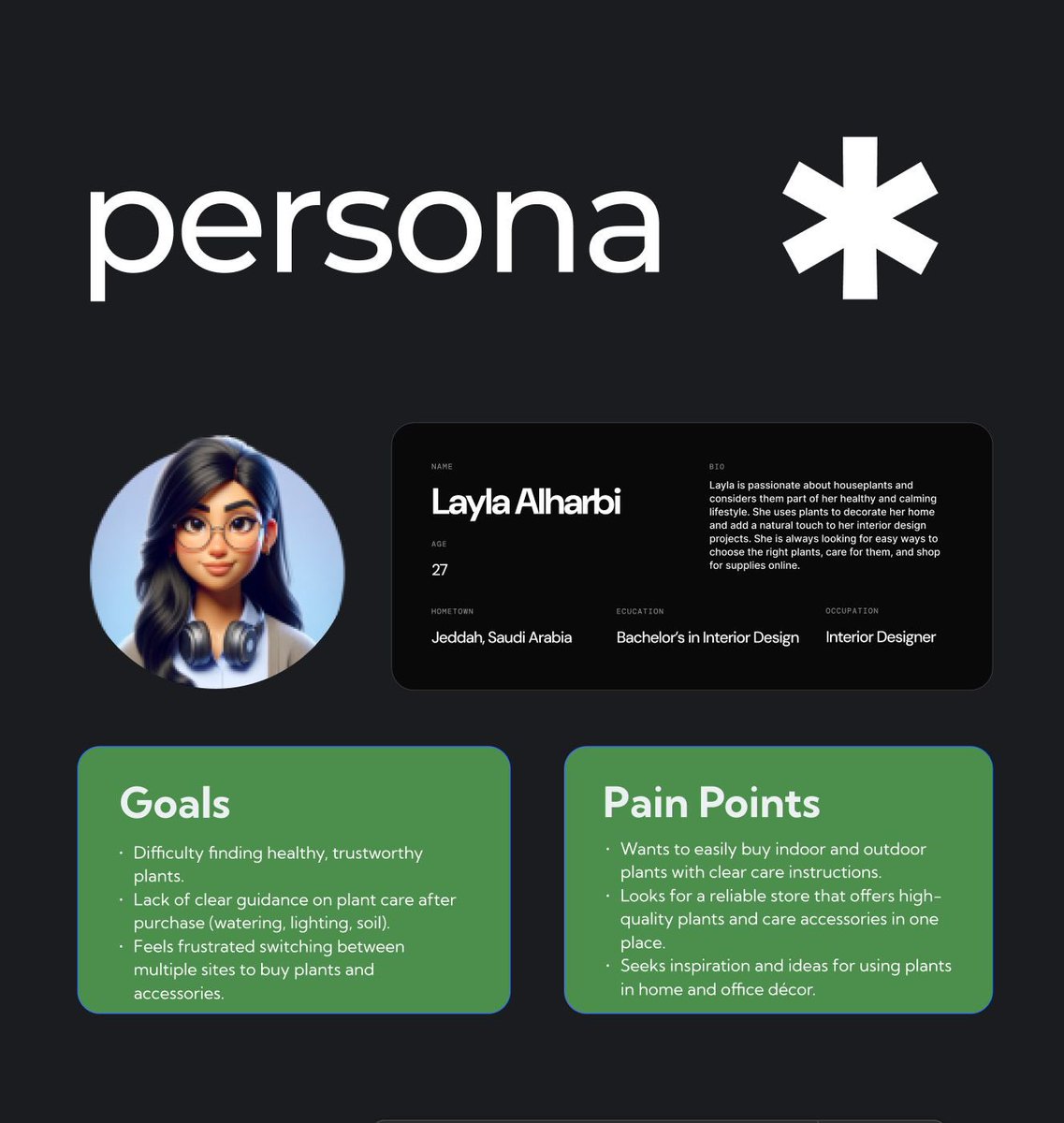 rahafDesigner_1's tweet image. احدى اعمالي في تصميم #UI تطبيق نباتات 🌱🪄
اعتمدت اختار الوان مريحه بصرياً وايضاً تعبر عن النباتات وكتبت لـ  #Persona
 وعلى اساسها بديت التصميم بعد اختيار جميع الالوان والخطوط 🙂‍↕️
اعطوني ارائكم🫰🏻