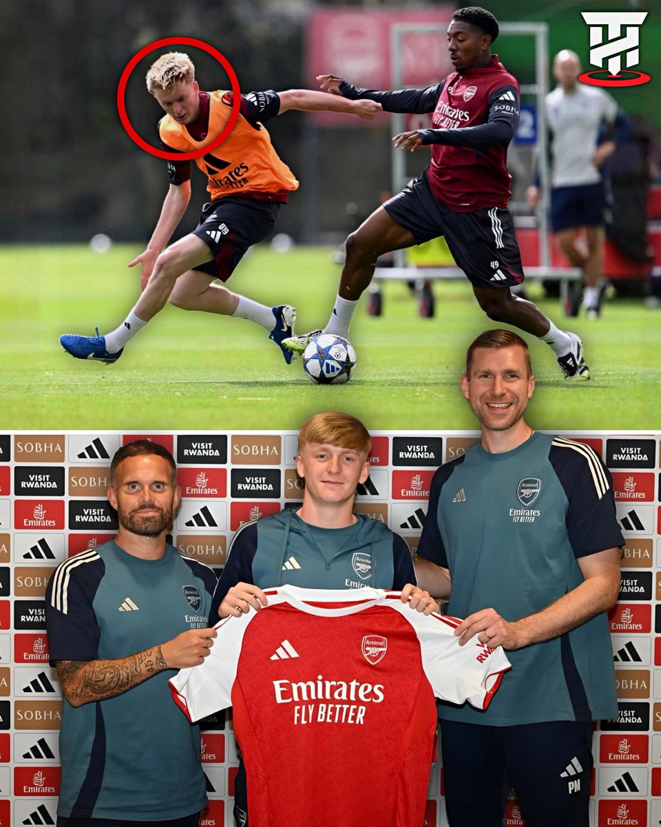 thetalenthunt3r's tweet image. 16 year-old defender Callan Hamill trained with Arsenal’s first-team today.🤯🔴

Hamill joined Arsenal from St. Johnstone in July and he currently represents Scotland at U17 level.🏴󠁧󠁢󠁳󠁣󠁴󠁿

After impressing in his first four U18 Premier League games, the young centre-back was rewarded…