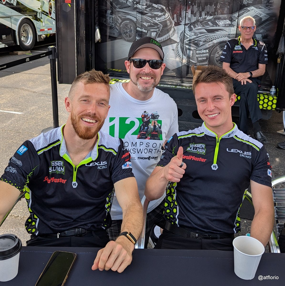 atflorio's tweet photo. @IMSA @vassersullivan #Thomahawk https://t.co/BjMmgKW0WI
