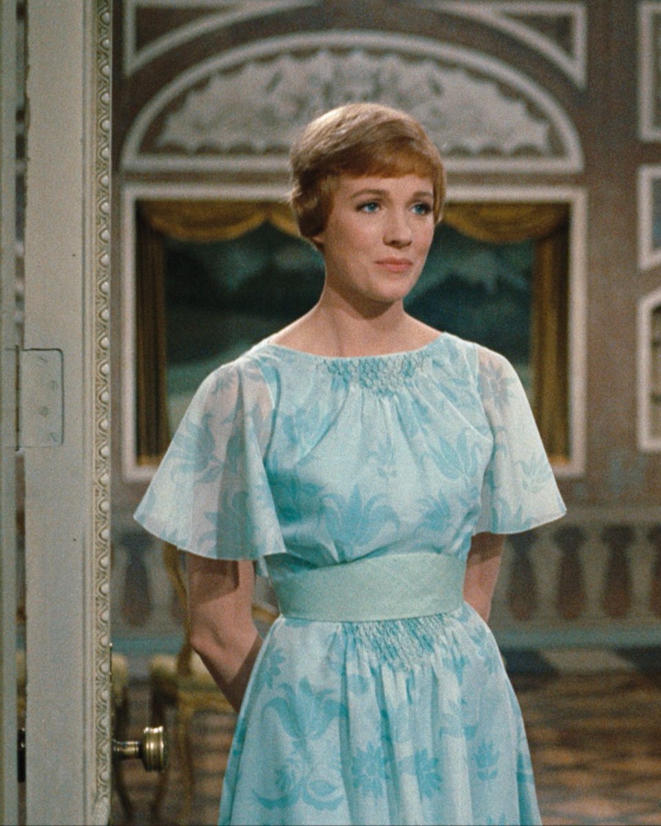 sound of music blue dress The Sound of Music print, Julie Andrews as Maria art print, with mount   Gordon Bruce Fine Art