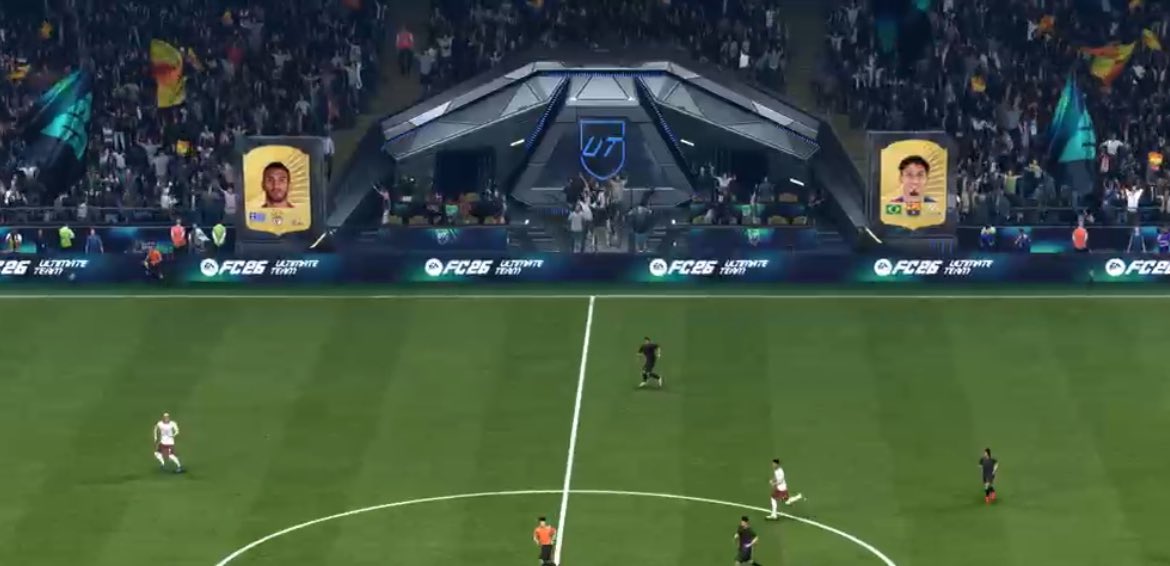 🚨|| في FC26 اخر لاعب سجلت فيه راح تظهر بطاقته عند الجمهور لفترة ثم تختفي