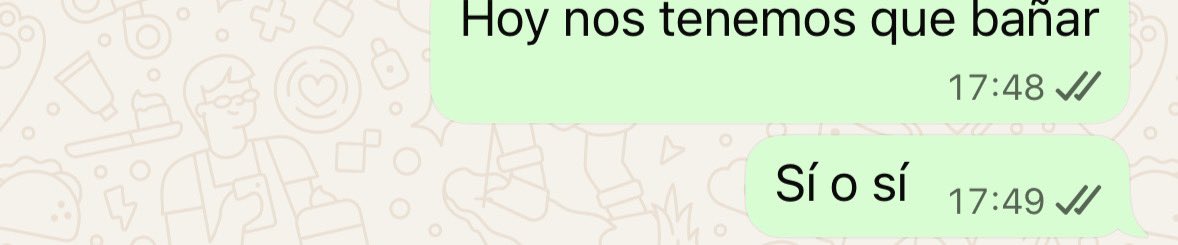 Jamás estuve tan sucia como desde  que soy madre