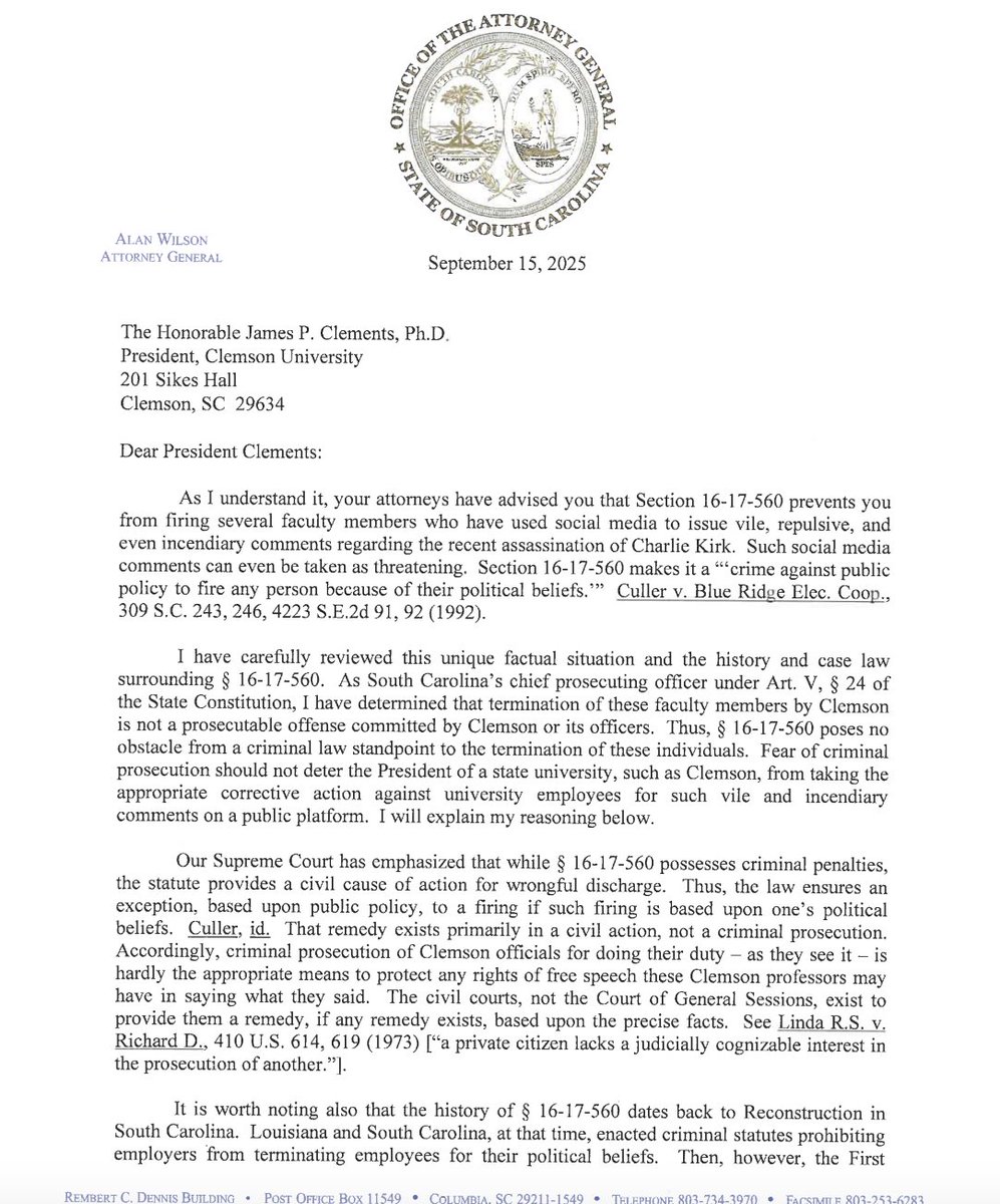 Alan Wilson tweet media