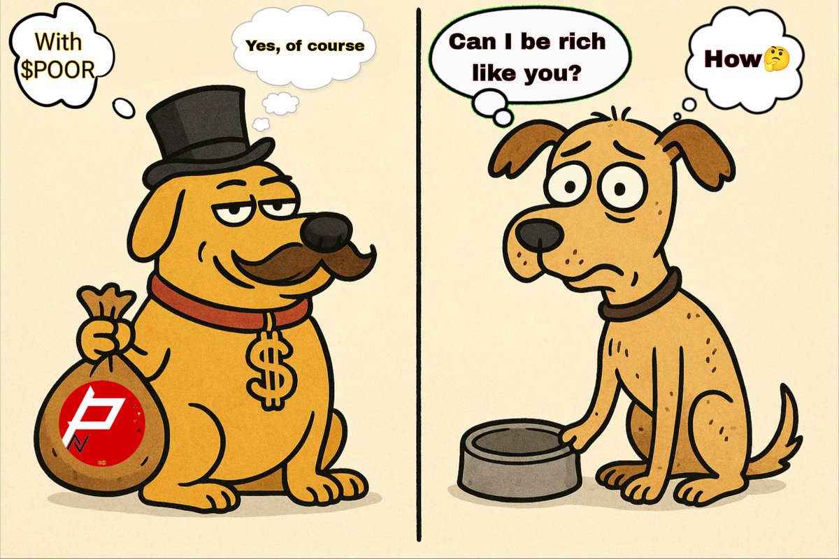 poornetworkxyz's tweet image. make crypto great again

#CryptoRewards #BlockchainInnovation #PoorNetwork $Poor