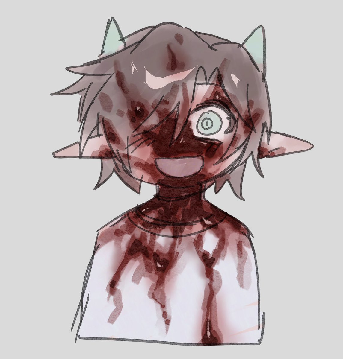 Taught friend how to draw blood and used Creek as an example.