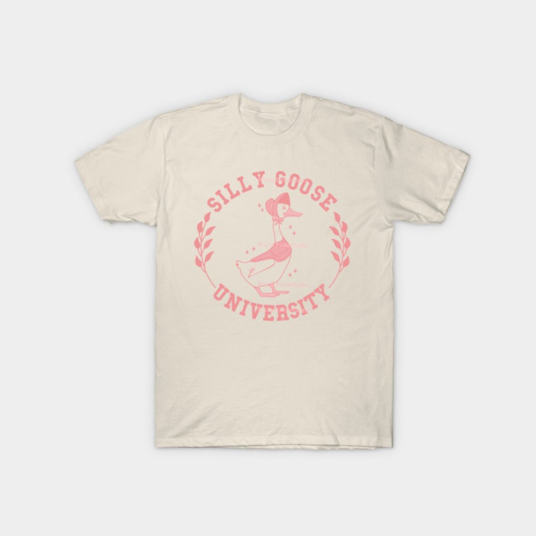 Brunae_art's tweet photo. Check out my 'Silly Goose University' design on @TeePublic! https://t.co/vRH6mfUMyM https://t.co/NjfPrwYREb