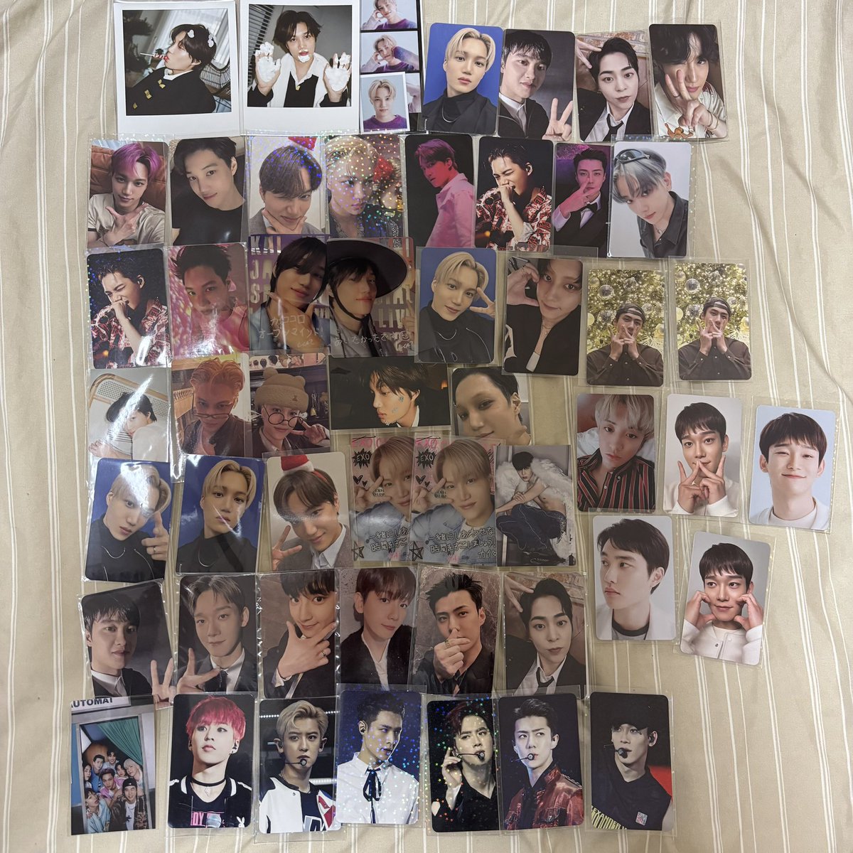 asukapuuuu's tweet photo. EXO エクソトレカ グッズ　交換 

〖譲〗：画像参考

〖求〗：買取

お求めのトレカの名前と希望金額を
記載しリプライいただけますと幸いです。
纏めての御購入希望。
宜しくお願い致します

#EXO 
#KAI 
#김종인 https://t.co/hcueIRmCK8