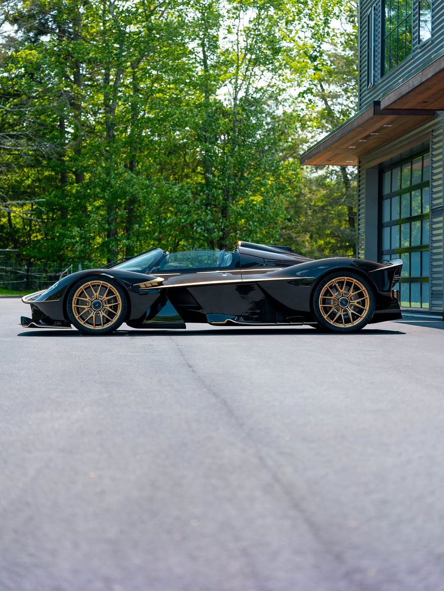 astonmartin's tweet image. A one-of-one. Bespoke to the extreme.
This Valkyrie Spider was optioned with a fully exposed carbon fiber body and real 24-karat gold accents.
Imagery by Miller Motor Cars.
#AstonMartin #ValkyrieSpider #IMPOSSIBLEDRIVEN