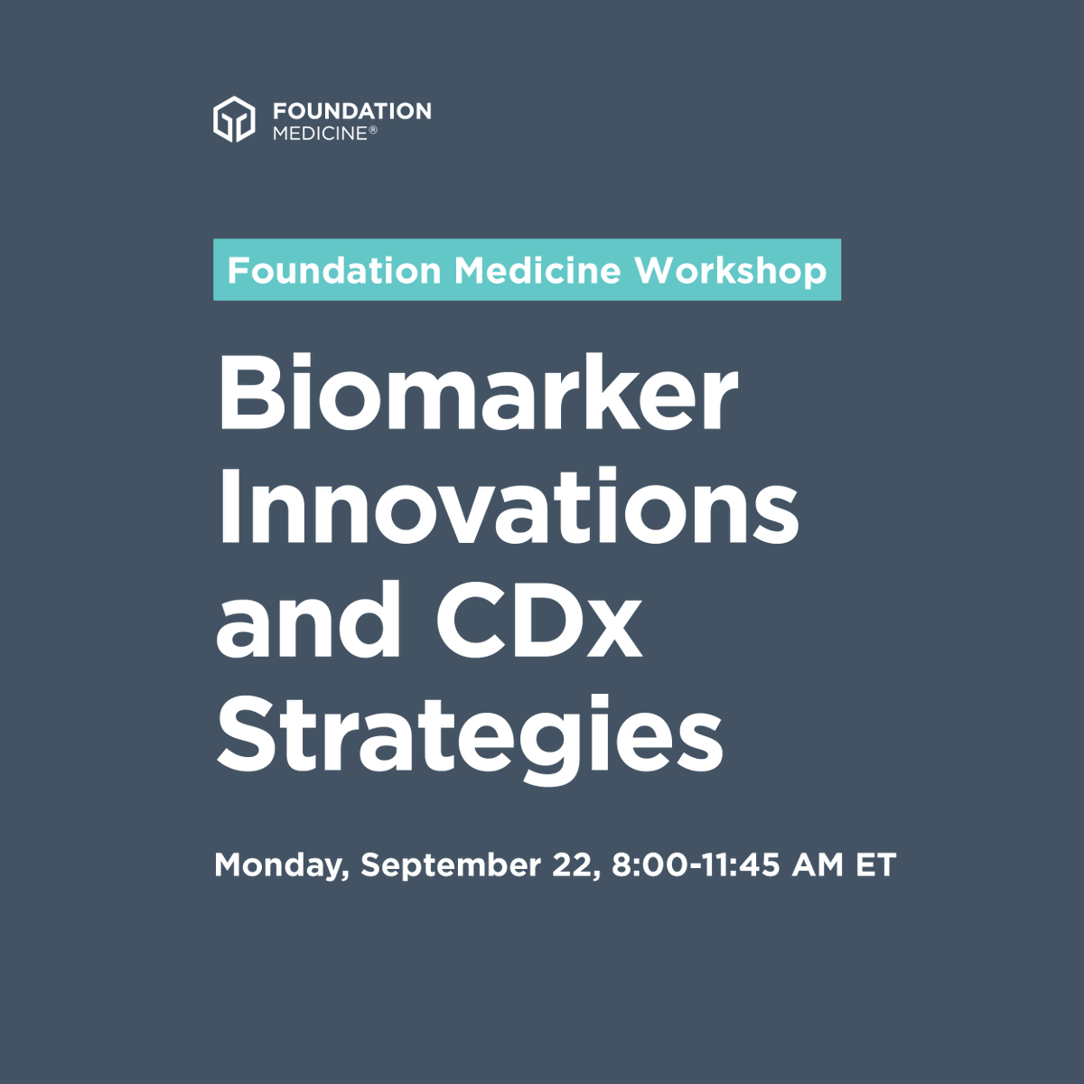 FoundationATCG's tweet image. Join Foundation Medicine at the World CB &amp;amp; CDx Summit in Boston! Our programming at this conference will bring together industry leaders for discussions on the latest advancements and innovations in precision medicine. Explore more &amp;amp; connect with our team: spkl.io/6010ARkCG