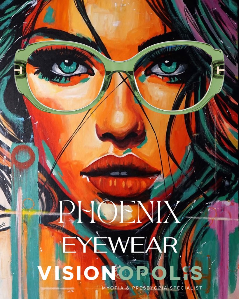 VISIONOPOLIS_'s tweet image. “Extraordinary Designs. Unbeatable Prices”
PHOENIX EYEWEAR COLLECTION 
For the Trendsetters

#visionopolis #phoenixeyewear #eyefashion #bestopticalstore #besteyeclinickolkata #pujacollection2025
