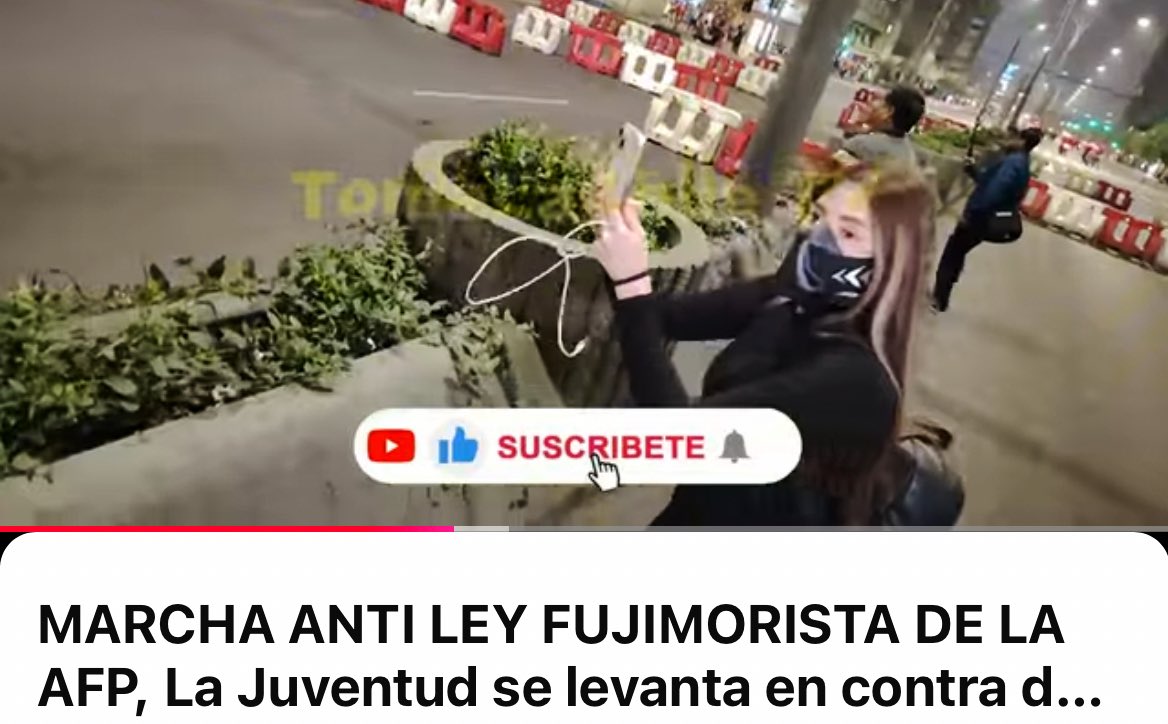 mirecarhuas's tweet photo. #MarchaAfps Gracias PrensaAlternativa
Gracias Emmanuel de Toma La Calle Tv por acompañarme en la marcha, por la lucha y difusión en vivo aunque YouTube le censuró el video. La lucha no terminó en la marcha, luego fue a comisarías por los detenidos, y vio por los heridos. Seguimos https://t.co/gysCnYO7yn