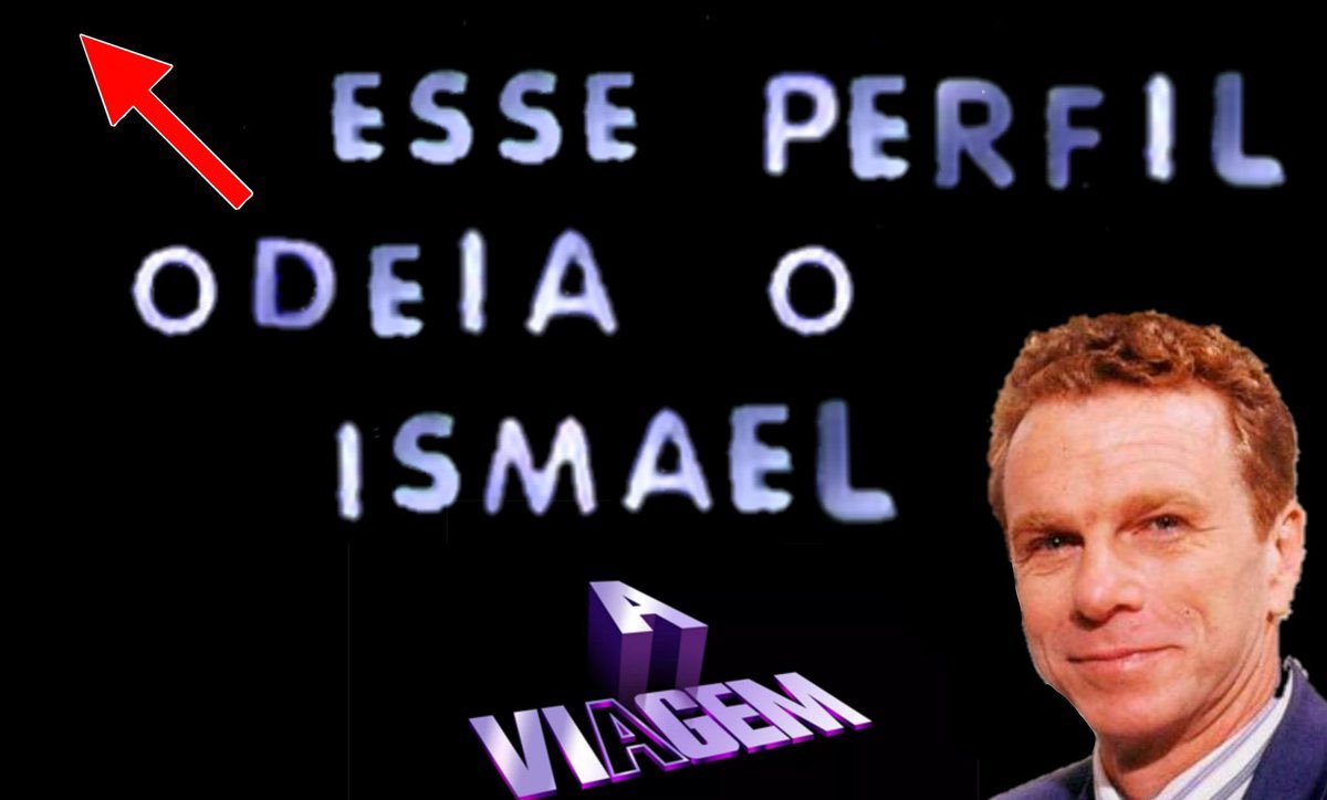 sweetlecsx's tweet image. ESSE PERFIL ODEIA O ISMAEL. 

#AViagem