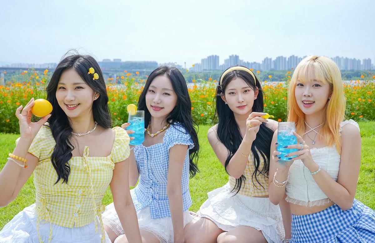 nugupromoter's tweet photo. HANA will be making their comeback with the single 'Blue Lemonade' on September 19th, 12PM KST.

Their last release was 2 years ago. https://t.co/ajUInBeH1B