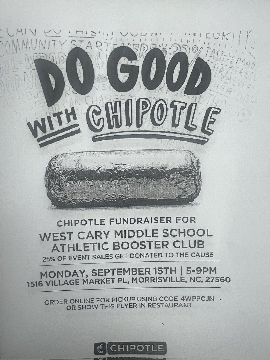 West Cary Middle School Athletics tweet media