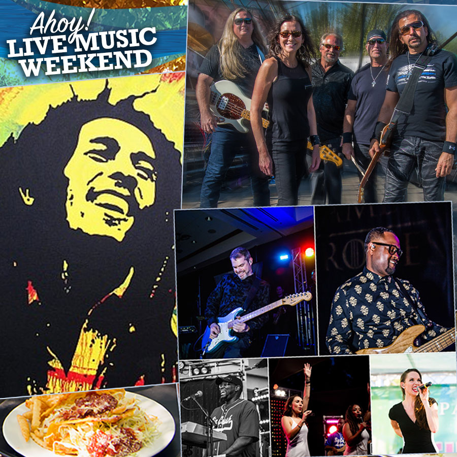 Ahoy! Live music weekend at Swabbies!
Friday, 9/19: 3rd Friday Reggae - Bob Marley Tribute with Sol Horizonat 6pm.
Saturday, 9/20: Rock Monsterz at 6:30pm.
Sunday, 9/21: Big Crush Dance Band at 3pm.
#swabbies #tacos #livemusic
