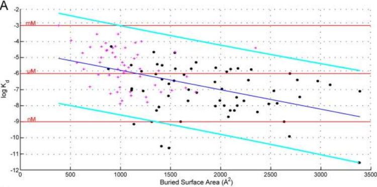 Does more binding contacts = higher affinity? 

Let’s break down what the data says about protein binders (antibodies, nanobodies, peptides, mini-binders). 👇