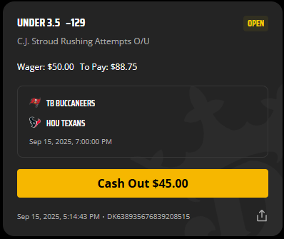 Math Based Bets tweet media