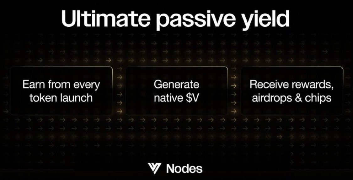 ⚡️ Collabs OPEN for <a href="/vvvdotnet/">vVv</a> ⚡️

$3M sold early. Only 3,400 nodes total.

🔥 PASSIVE Yield from all token launches
🔥 Huge $V allocation
🔥 Past wins: Peaq 61x, Supra 45x, Gunzilla 10x
🔥 Partners: @Avax <a href="/AbstractChain/">Abstract</a> &amp; more
🔥 $50M+ distributed, 40k+ wallets

DM if you want