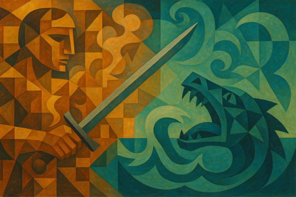 jrncarlock's tweet image. In complex systems, linear tools fail against nonlinear phenomena. You can’t fight smoke with a sword, nor bite water with your teeth—because complexity dissolves brute force. It demands sensitivity, adaptability, and systemic understanding. #complexity