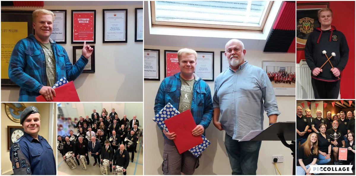 🥁 Our fab percussionist Tom is off to Aberystwyth Uni. MD Keith thanked him for his invaluable contribution. Tom signed off with a gift that 'hit' all the right notes(!) — chocolates for all. We’ll miss him, but we’re cheering him on. Go smash it, Tom! 🚀🍫