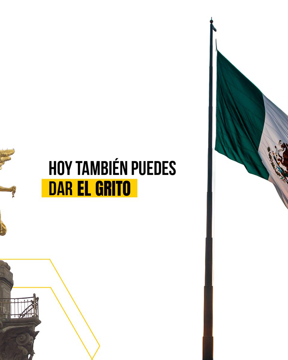 mxmoving's tweet photo. Este 16 de septiembre celebramos la Independencia de
México 🎉 en todas sus formas, y en https://t.co/GHGXpUHkWb te
ayudamos a dar ese nuevo comienzo 🔑 con la
confianza 🤝 y seguridad 🔒 que mereces.

#IndependenciaDeMéxico #NuevosComienzos
#MudanzaSinComplicaciones #MovingMx https://t.co/tQAgUEK1z5