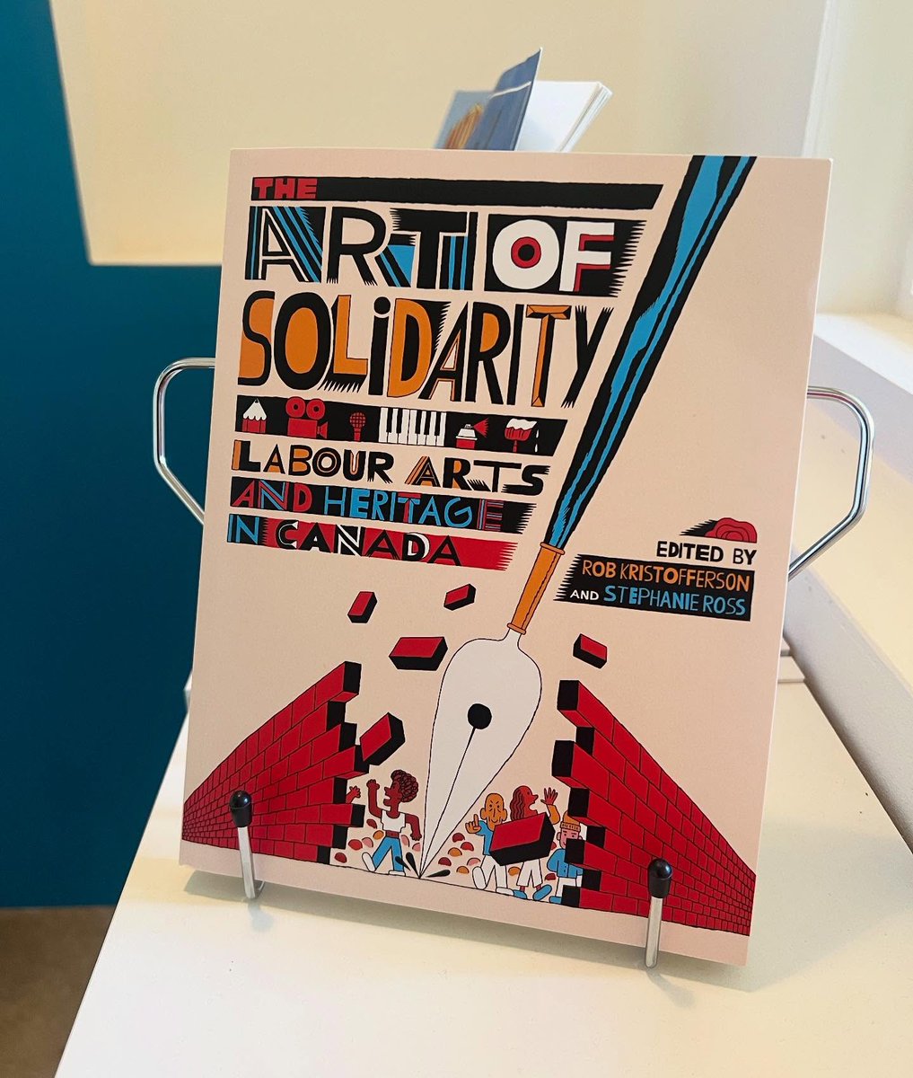 ParklandInst's tweet photo. In a world of growing inequality and precarity, who gets to shape our history? Join us on Sept. 24 for the Edmonton launch of The Art of Solidarity and for a lively discussion on the role of art and heritage in working-class movements. 
Learn more at https://t.co/DGMgwIAmis https://t.co/K5t4oJ0I8m