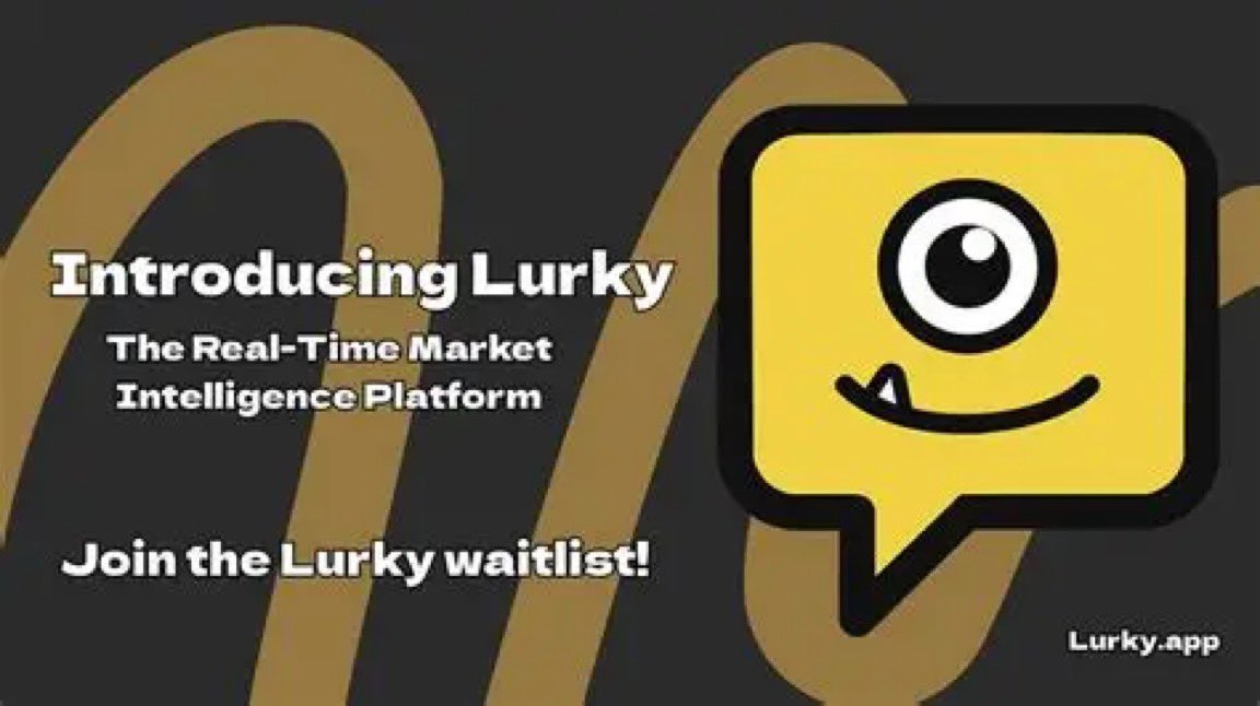 Geyzee_Francis's tweet photo. Web3 fam, here's a quick alpha.

Endless tweeter space with nothing to show for it? 

Lurky flips the script, rewarding you for doing what you already do best: talking crypto.

🎙️ Host a Space = 50 pts
🤝 Co-host = 35 pts
🗣️ Speak = 15 pts

It’s simple math with massive upside.

Jump in here ➝ https://t.co/XKhwkjHLEt

@TeamLurky