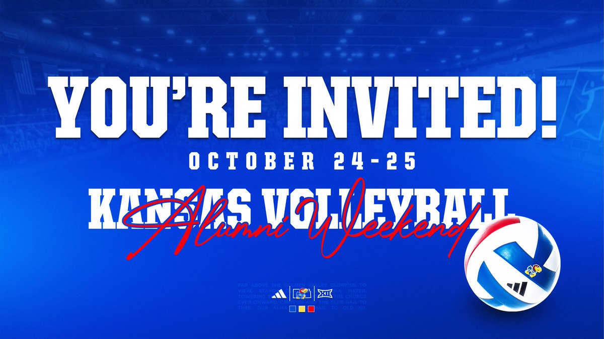 Join us in Lawrence for a special weekend of connection and celebration!👏
We are excited to honor the 10th anniversary of the 2015 Final Four Team during the Dillon's Sunflower Showdown at Allen Fieldhouse on Oct 24th &amp; enjoy a Volleyball Alumni Tailgate on the Hill on Oct 25th!