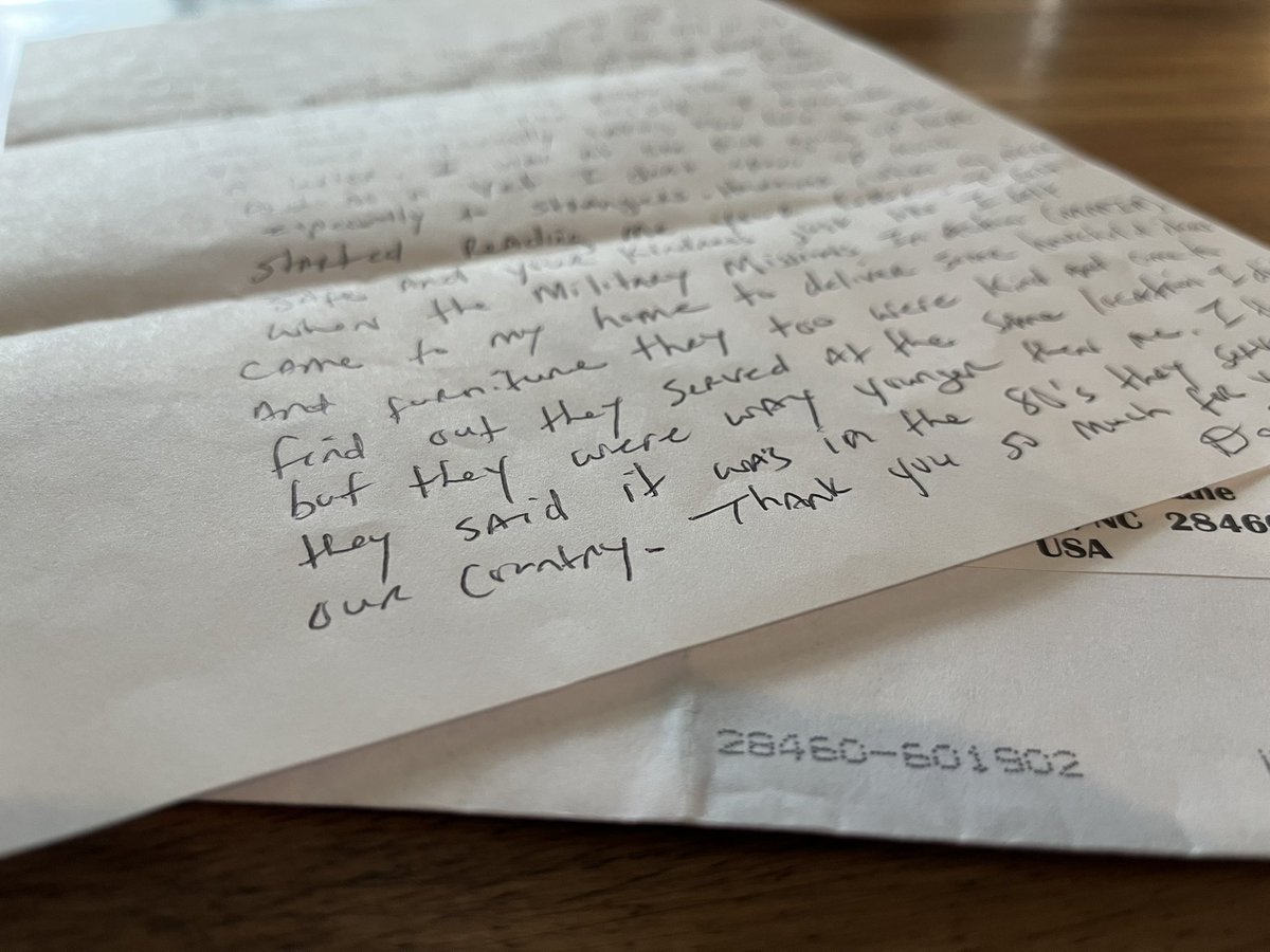 I always pray that my letters will find those that need it. Today was an answered prayer

“I was, at one point, giving up hope.  As a Veteran, I don’t open up much, especially to strangers. However, when my niece started reading me your letter, I felt safe and felt your kindness”