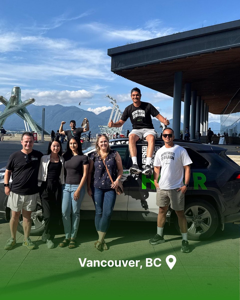 RideHovr's tweet photo. From the mountains to the ocean β welcome to Vancouver, BC πβ°οΈ
Every stop on our cross-country journey reminds us why weβre building Canadaβs very own rideshare platform β by Canadians, for Canadians. π¨π¦
HOVR #RideHOVR #CanadianOwned #SupportLocal #Vancouver #JourneyRecap https://t.co/yGWUP48WBu