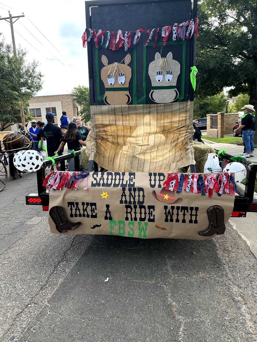The Tri-State Fair Parade reminded us why we love Amarillo — friendly waves, laughter, and that unbeatable community spirit! 🤠 This year’s theme, “Saddle Up, It’s a Century,” made the 100th Annual Parade one for the books.

Faith. Family. Bank. 💚 
#MemberFDIC