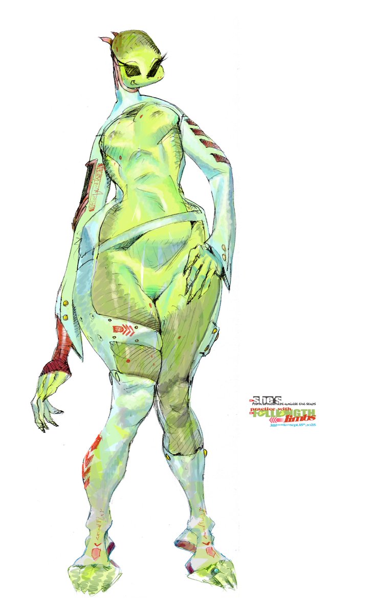 ' From Somewhere Amidst the Stars '
Proportions / color practice by JG GenesisKeys.